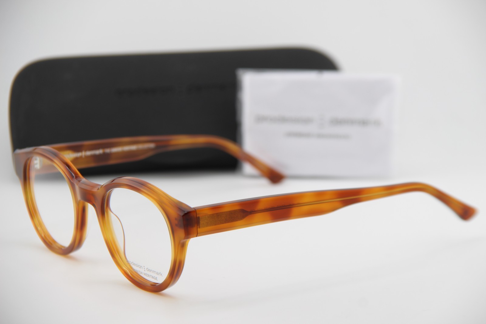 NEW PRODESIGN DENMARK DANISH HERITAGE CUT 3 C.5512 AUTHENTIC EYEGLASSES 48-22