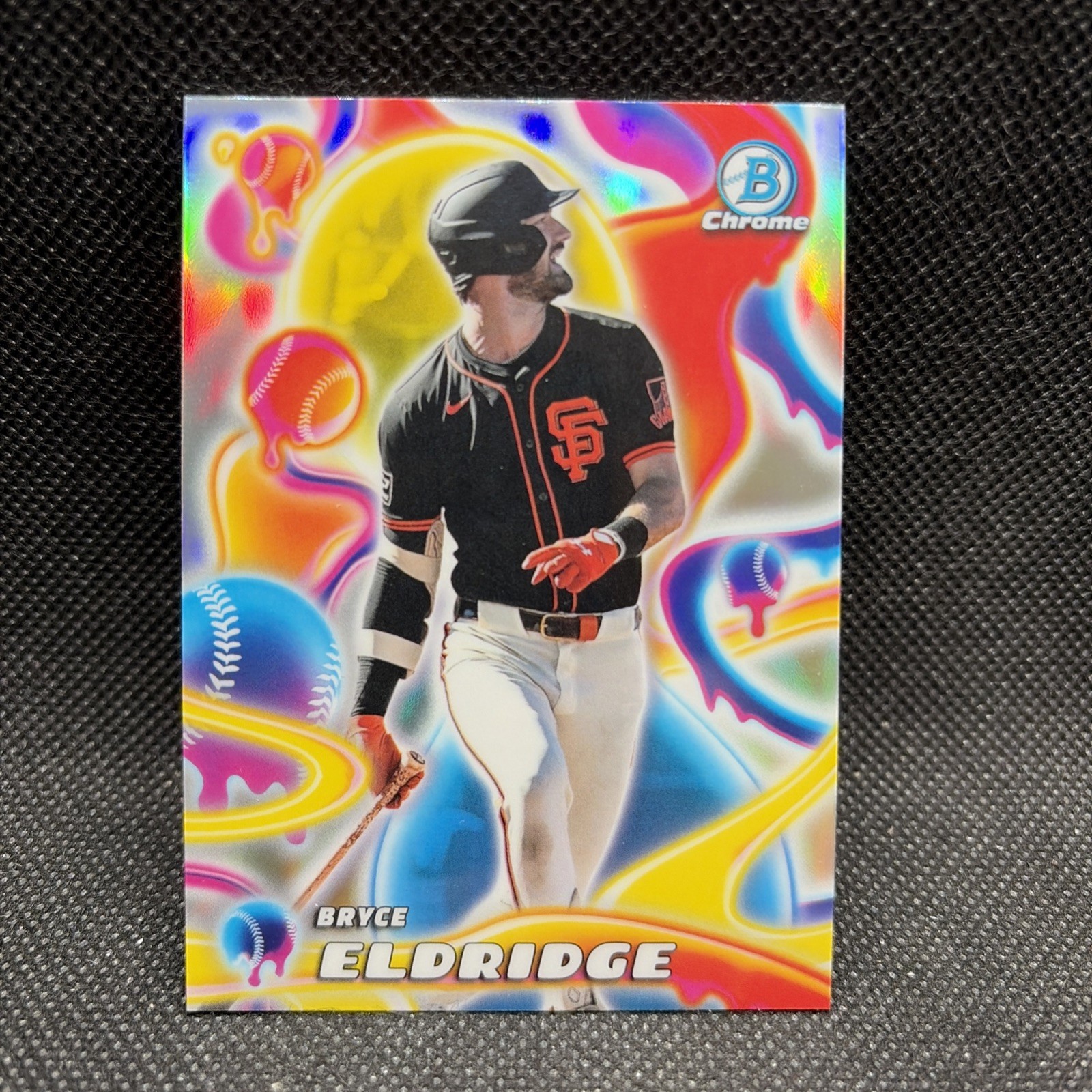 2025 Bowman Chrome - Melt Mashers Bryce Eldridge #MM-15 (RC)