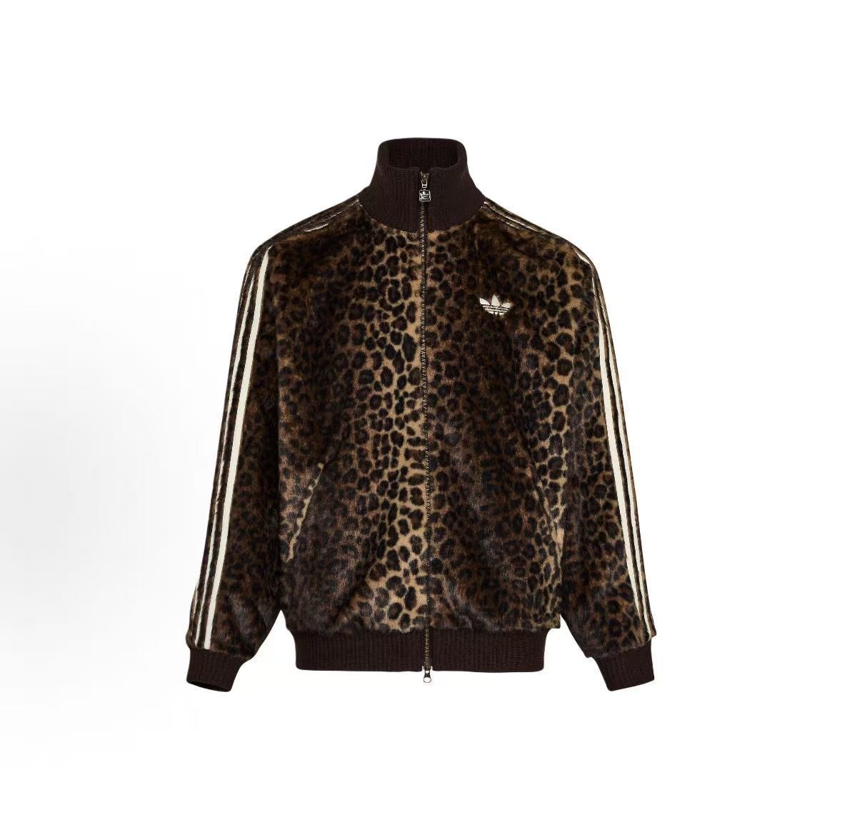 Adidas Originals FW25 Leopard JQD TT Track Top KU9407 Unisex Asian Size BNWT Adidas Originals FW25 Leopard JQD TT Track Top KU9407 Unisex Asian Size BNWT