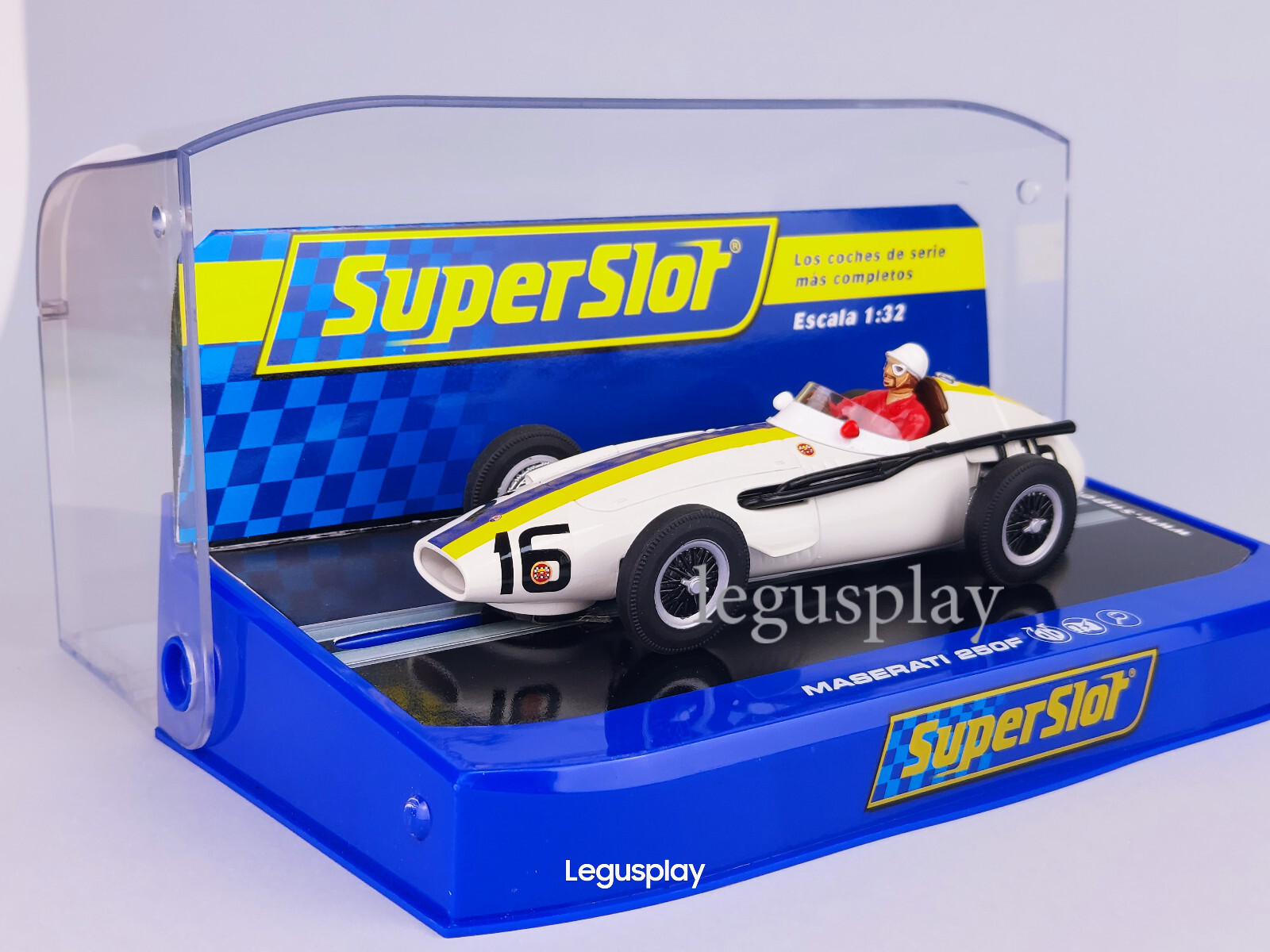 Slot Car Scalextric Superslot H3403 Maserati 250F #16 Pescara GP 1957 J.Bonnier