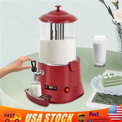 10L Commercial Hot Chocolate Maker Coffee Chocolate Dispenser Warmer Heater 400W