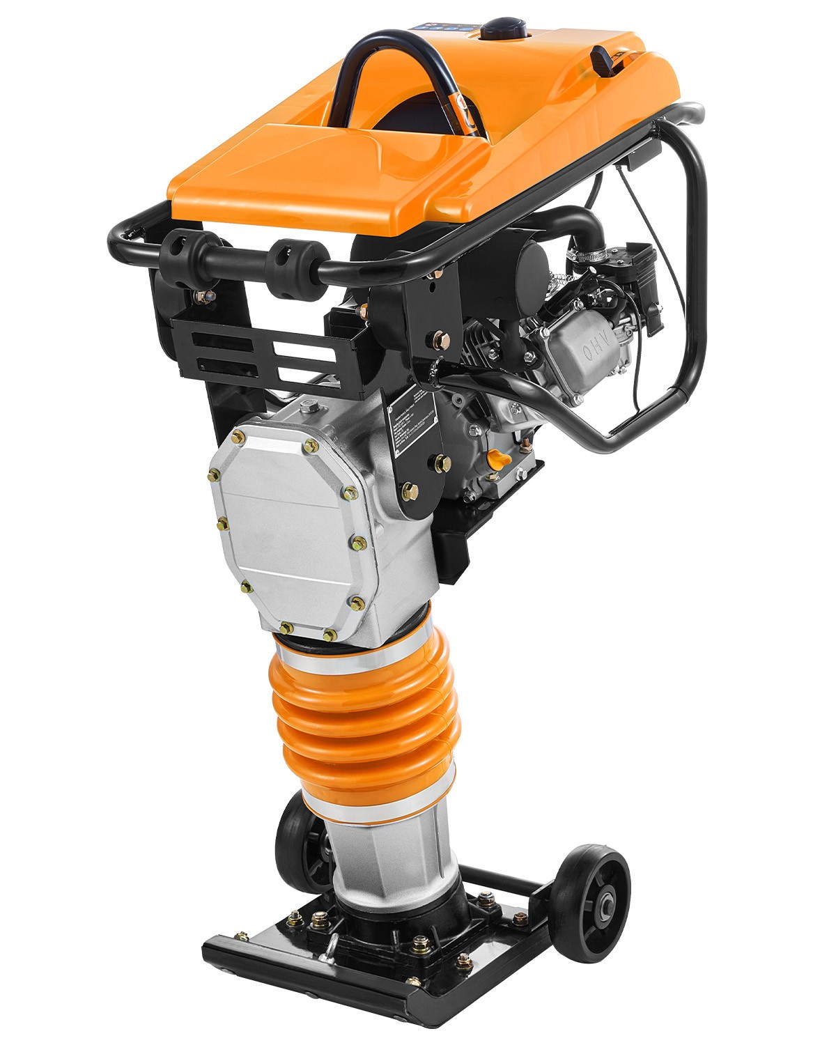 Uimoso 6.5 HP Jumping Jack Tamper Rammer 196cc Gas Powered Soil Compactor