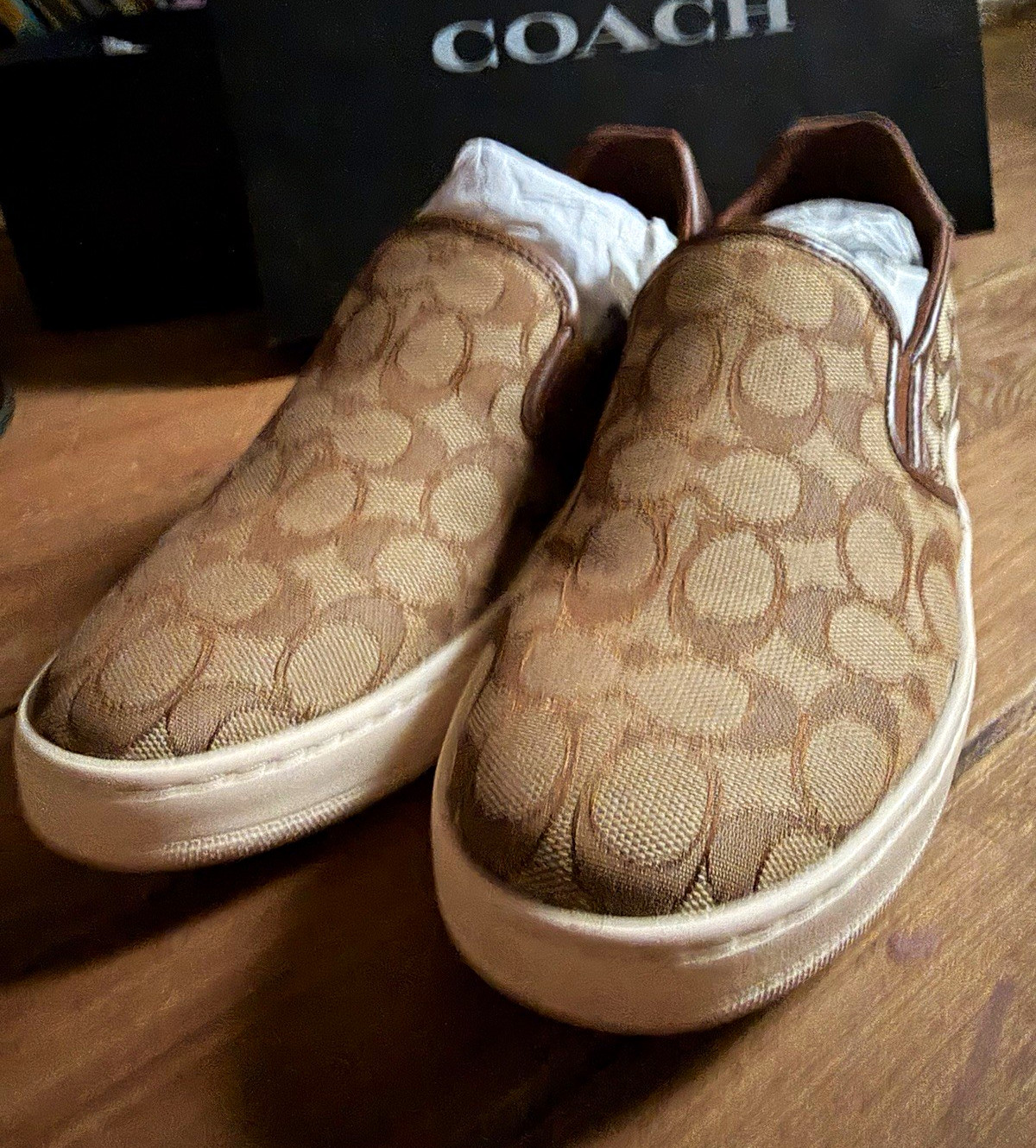 Coach Wells Sig Slip-On