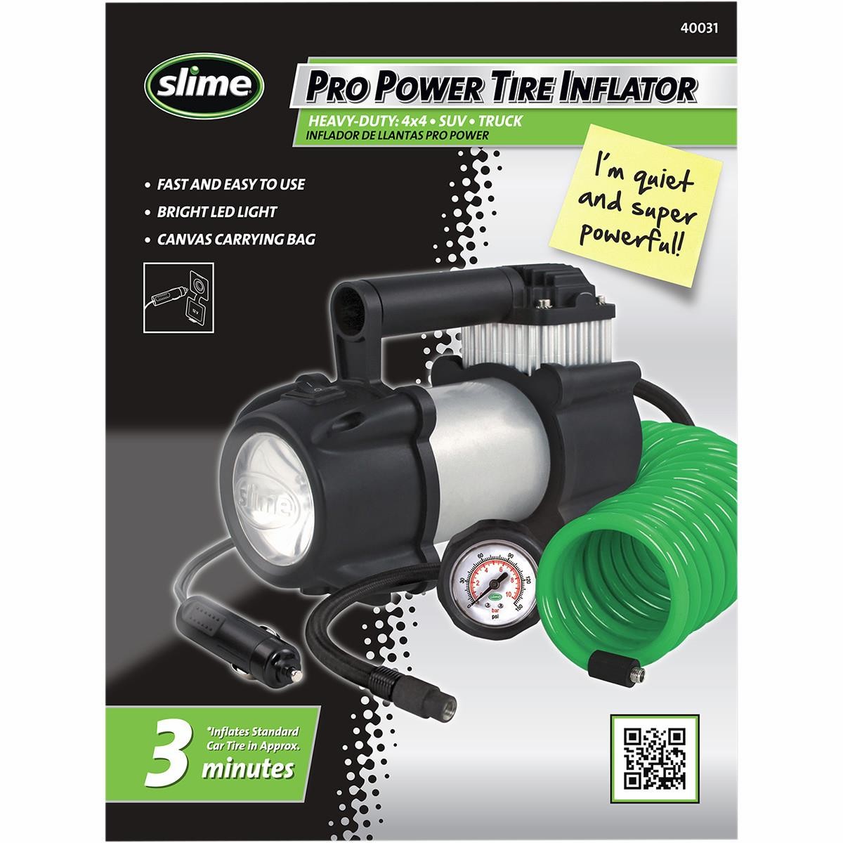 Slime 40031 Heavy-Duty Tire Inflator