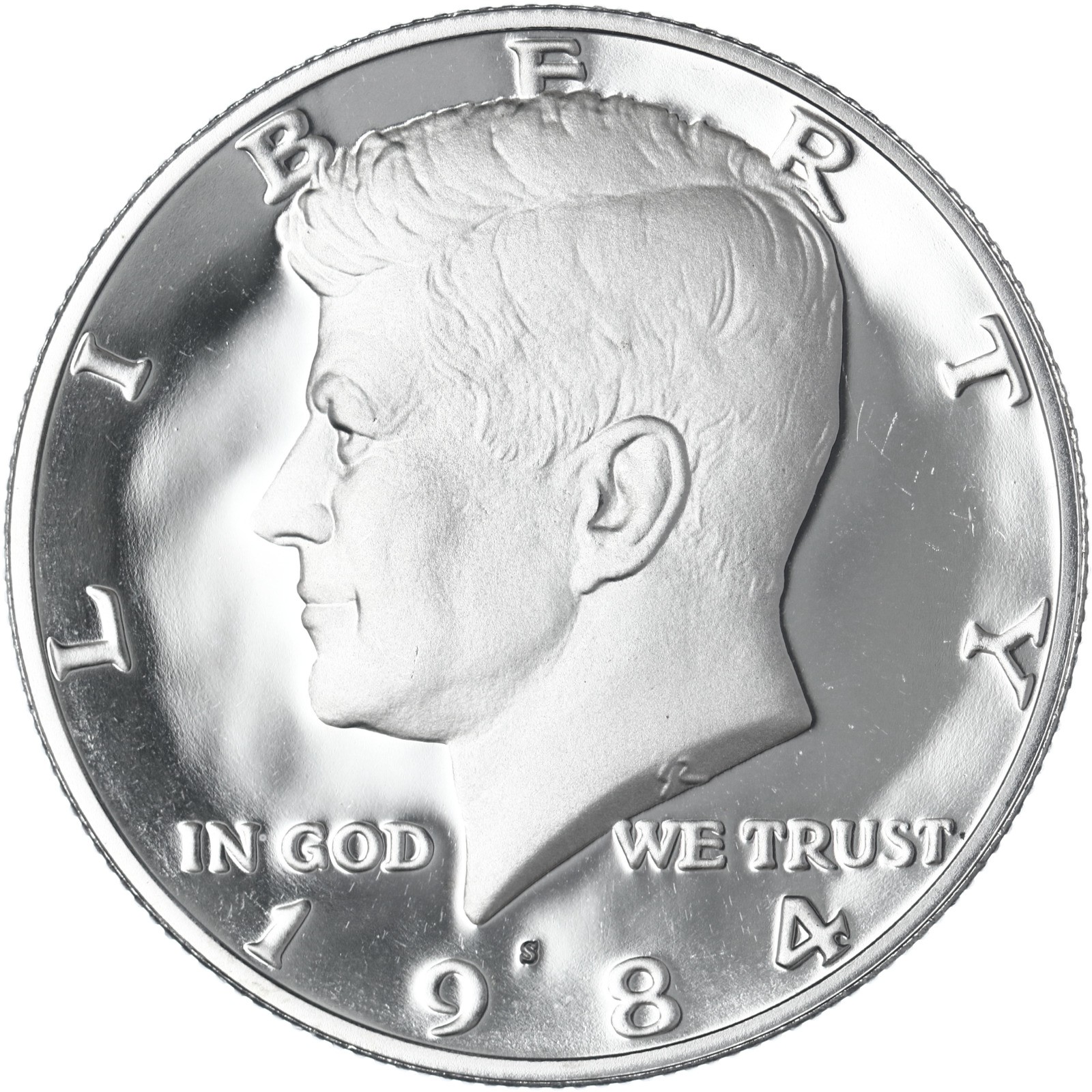 1984 S Kennedy Half Dollar Gem DCam Proof CN-Clad 1984 S Kennedy Half Dollar Gem DCam Proof CN-Clad