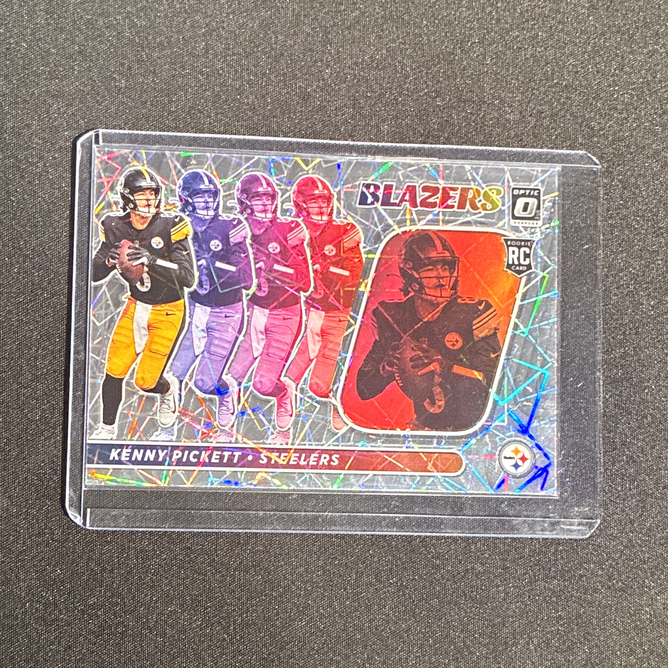 Panini Donruss Optic 2022 Blazers Kenny Pickett Steelers Rookie Insert #B-13