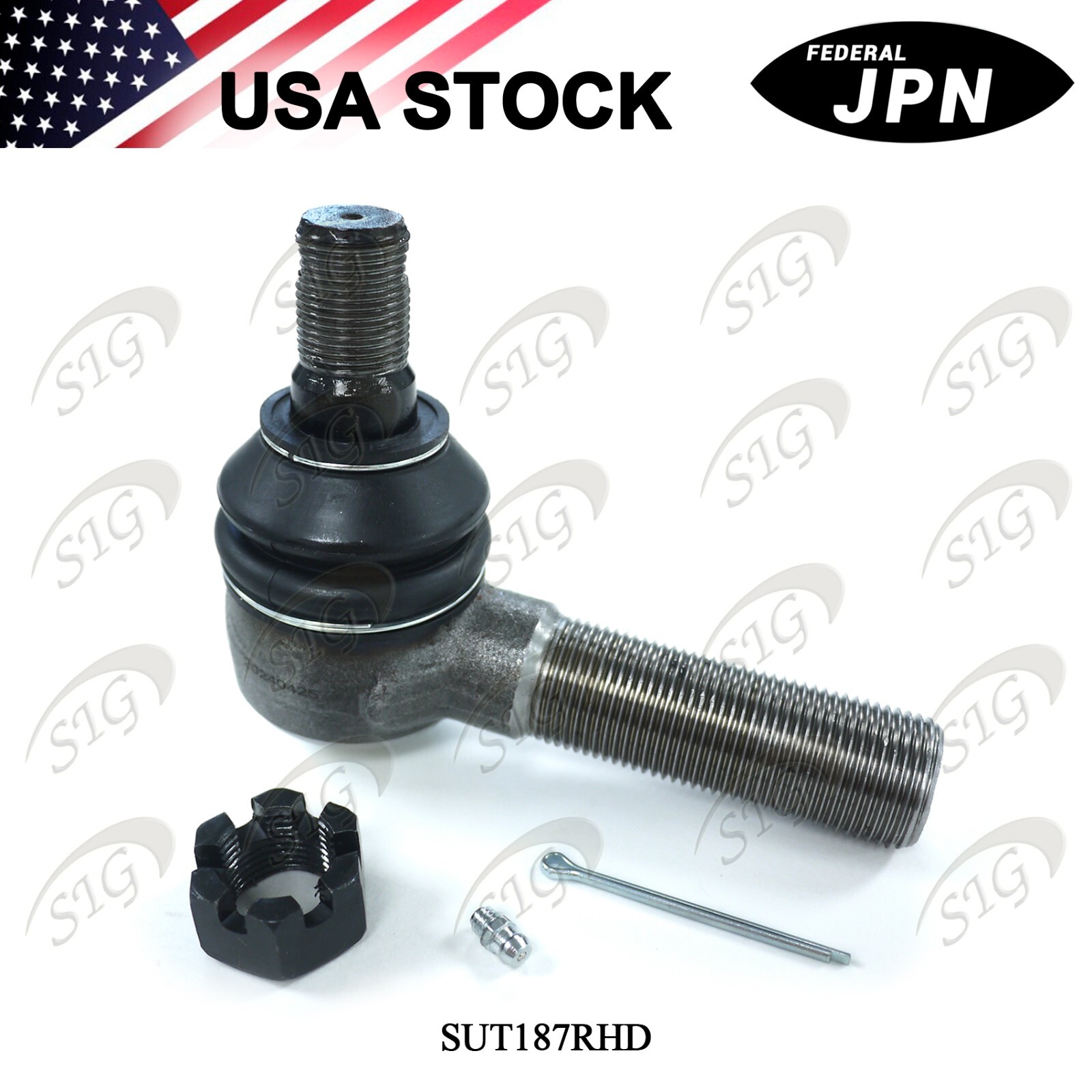 For 1987 - 1994 International 3700 3800 Front Right Outer Tie Rod End ES187R 1PC For 1987 - 1994 International 3700 3800 Front Right Outer Tie Rod End ES187R 1PC