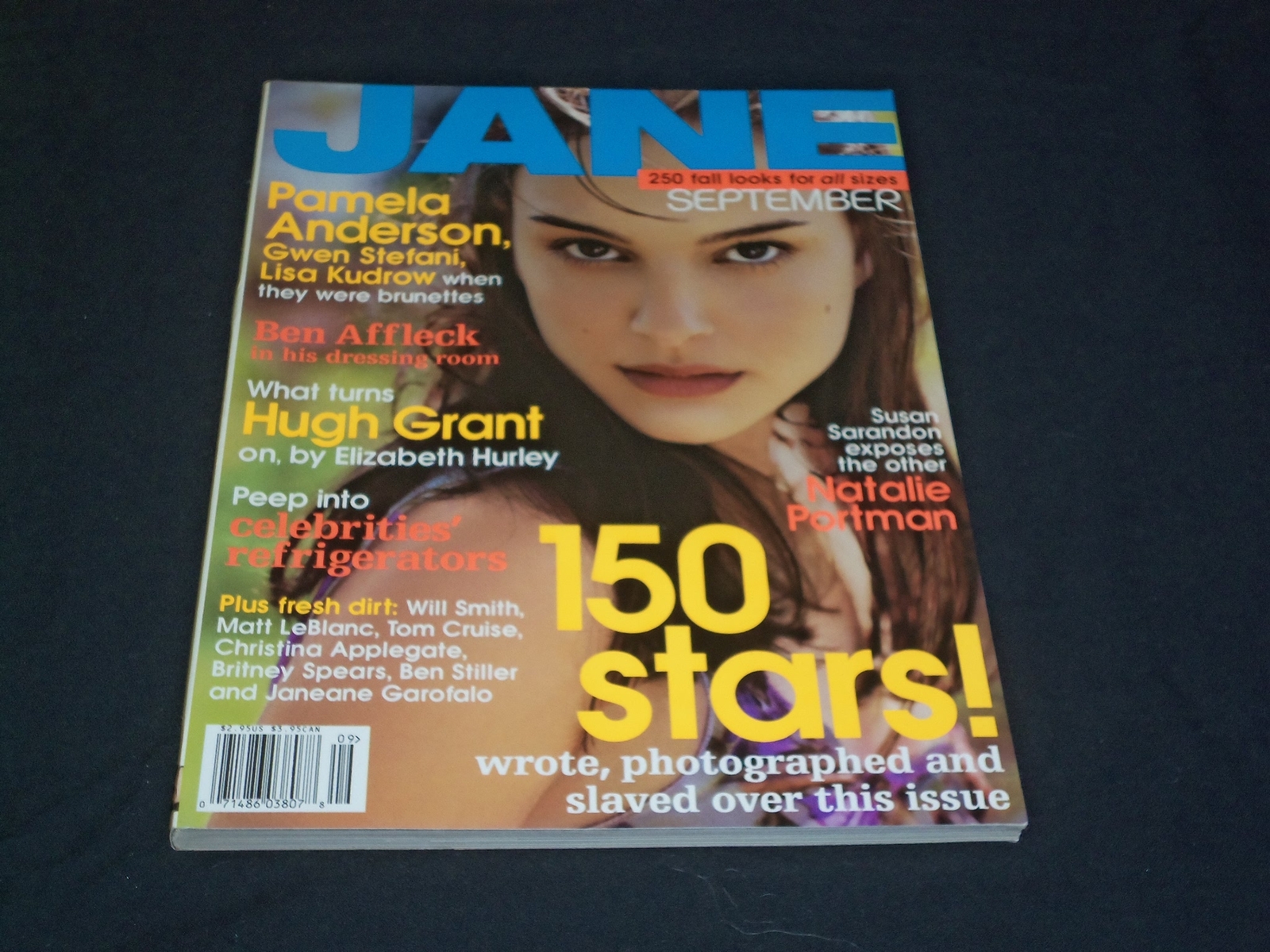 1999 SEPTEMBER JANE MAGAZINE - NATALIE PORTMAN - SP 3648