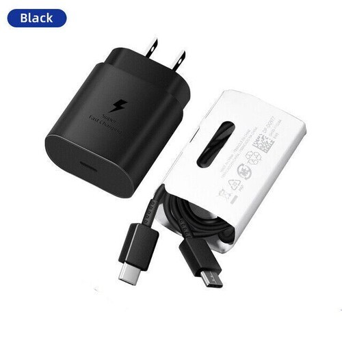 25w Type USB-C Fast Wall Charger+6FT Cable For Samsung Galaxy S20 S21 5G lot US 25w Type USB-C Fast Wall Charger+6FT Cable For Samsung Galaxy S20 S21 5G lot US