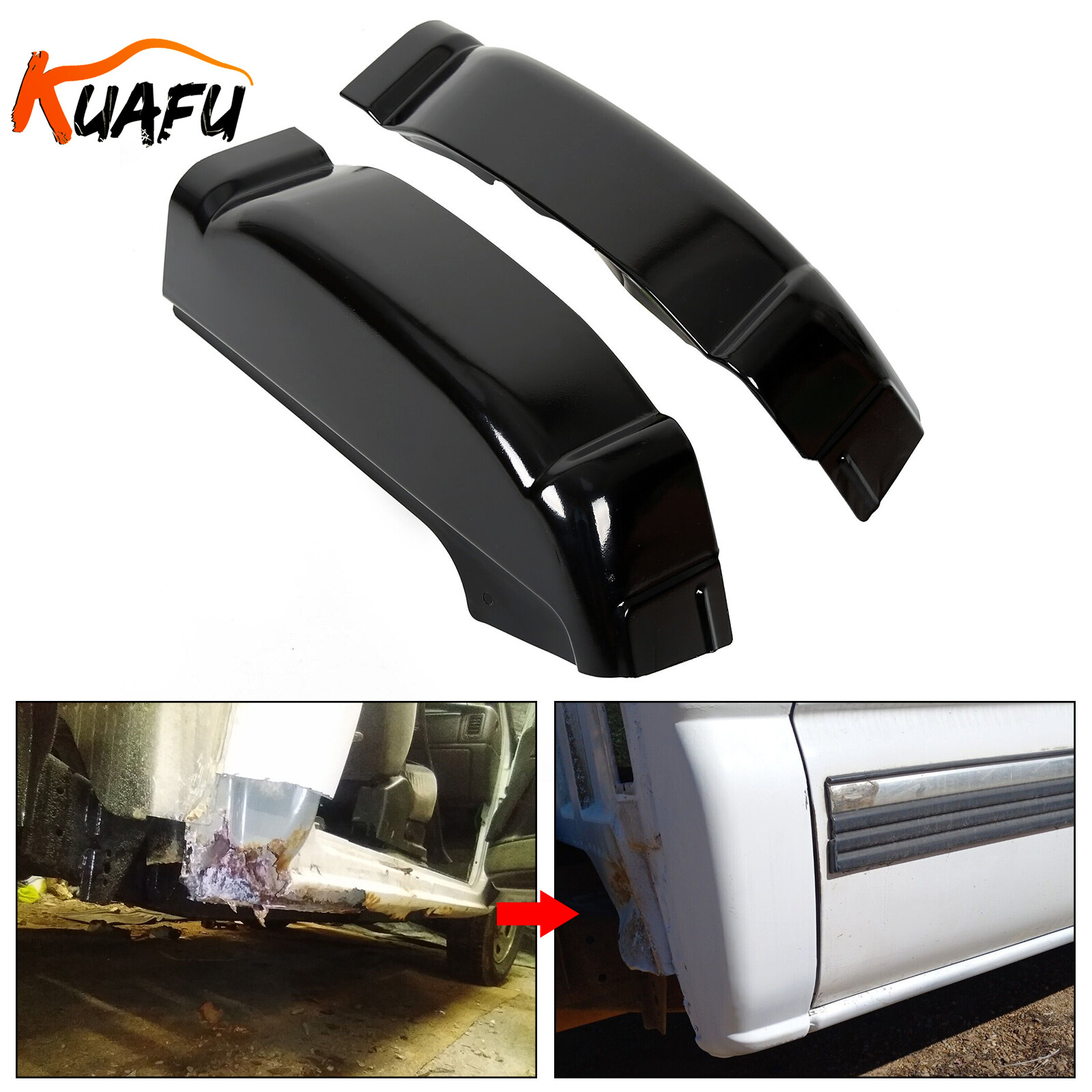 Pair Cab Corners For Chevy Silverado GMC Sierra 4 Door Ext Cab 1999-2006 07 Pair Cab Corners For Chevy Silverado GMC Sierra 4 Door Ext Cab 1999-2006 07