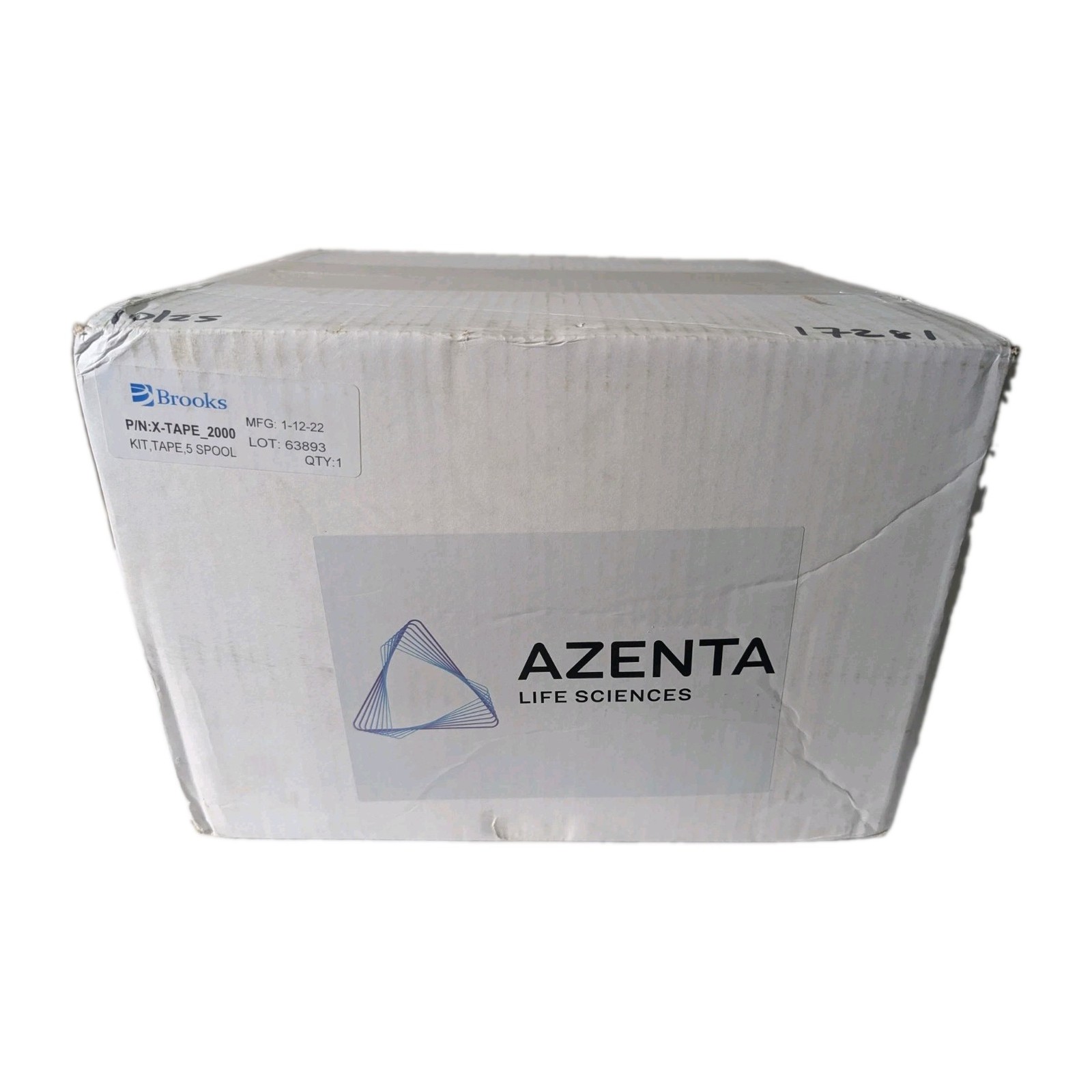 Brooks Azenta X-TAPE 2000 XPeel Plate Seal Tape Kit Case of 5 Sealed