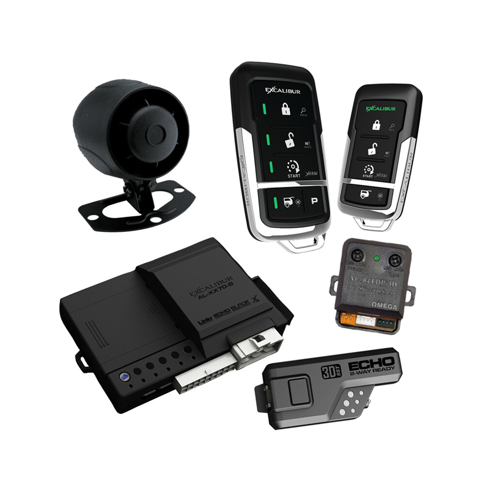 Excalibur 2-Way Car Alarm System with Remote Start 3000 Foot Range AL-1775-3DB Excalibur 2-Way Car Alarm System with Remote Start 3000 Foot Range AL-1775-3DB
