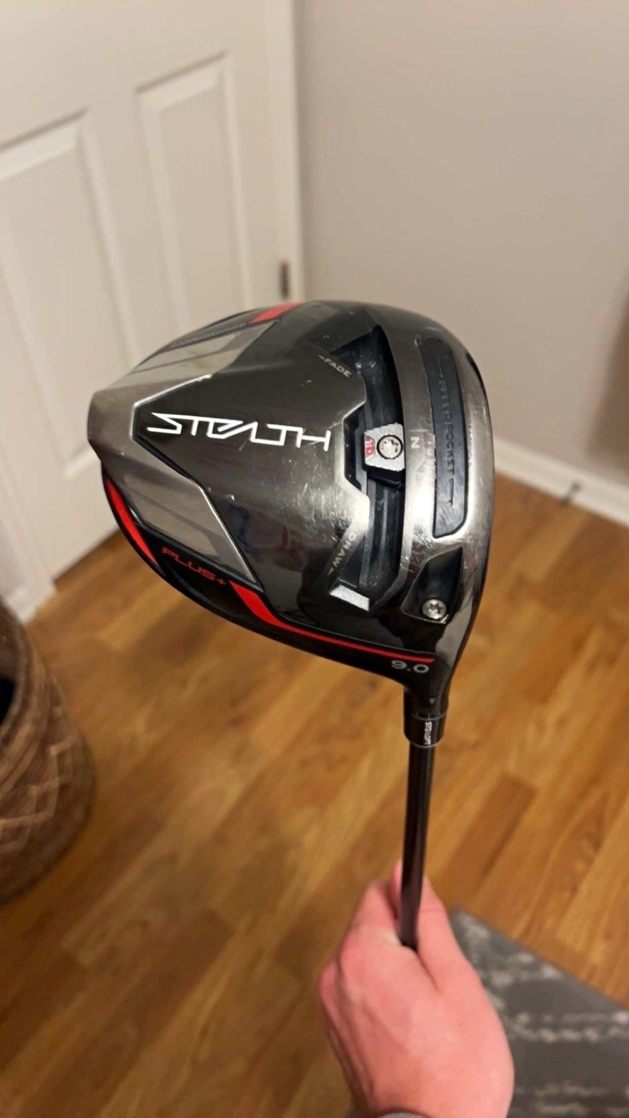 TaylorMade Stealth Plus 9.0° Driver Stiff Graphite Right-Handed 460cc Bounce 1