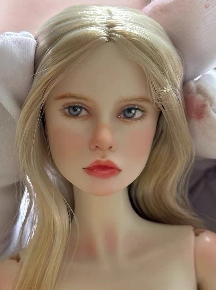 OOAK 12 Inch Repaint Custom Art Nude Doll~ Similar to Poppy Parker Head Figure
