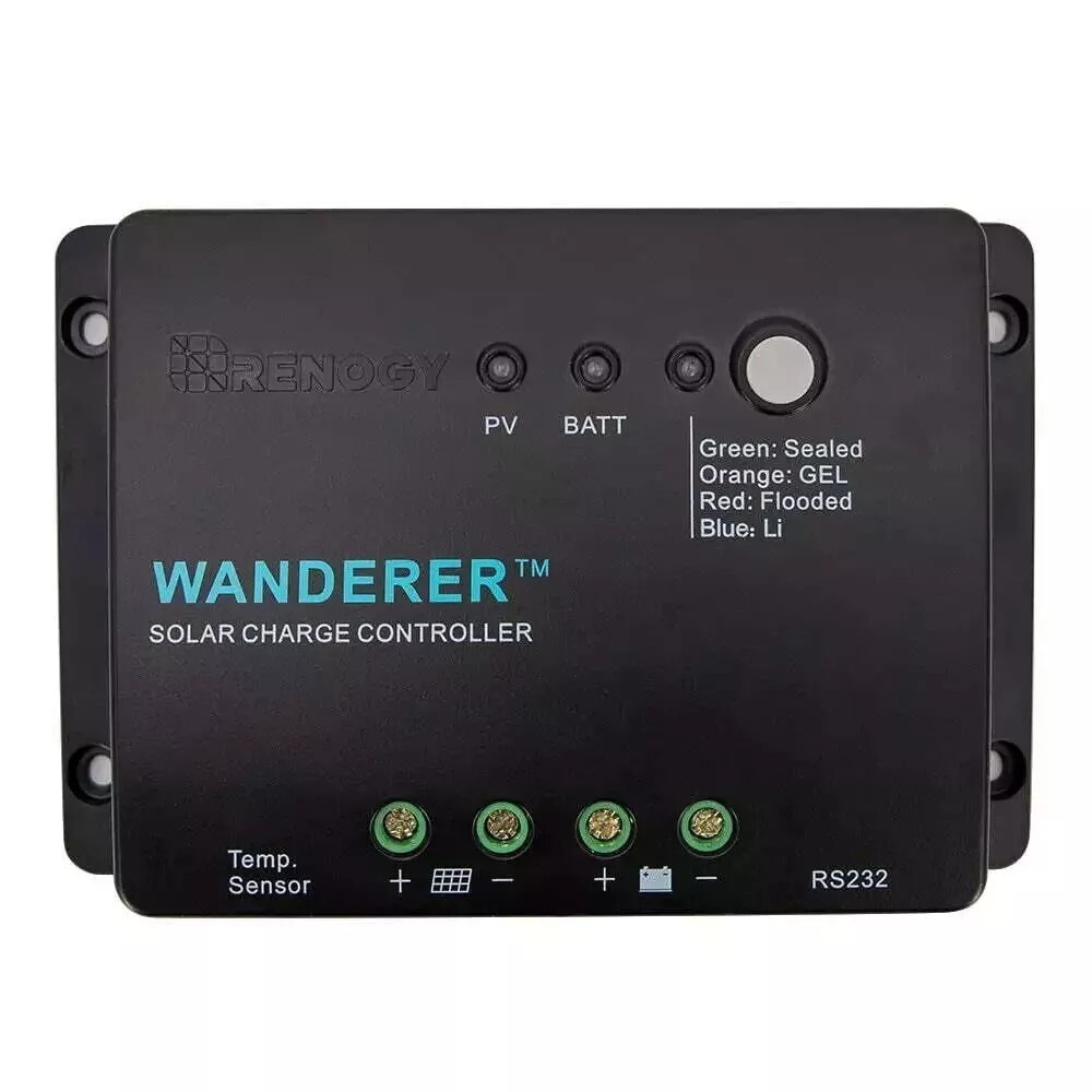 sh5 Renogy Wanderer Li 30A 12V PWM Negative Ground Solar Charge Controller Solar sh5 Renogy Wanderer Li 30A 12V PWM Negative Ground Solar Charge Controller Solar