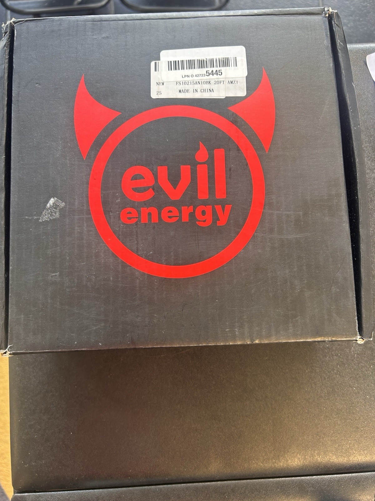 EVIL ENERGY 10AN 20FT CPE Nylon Braided Fuel Line Hose Fitting Kit Black
