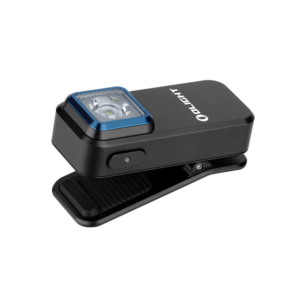 Olight Oclip Clip Light with White and Red Clip-on Light, 300 Lumens, 70 Meters