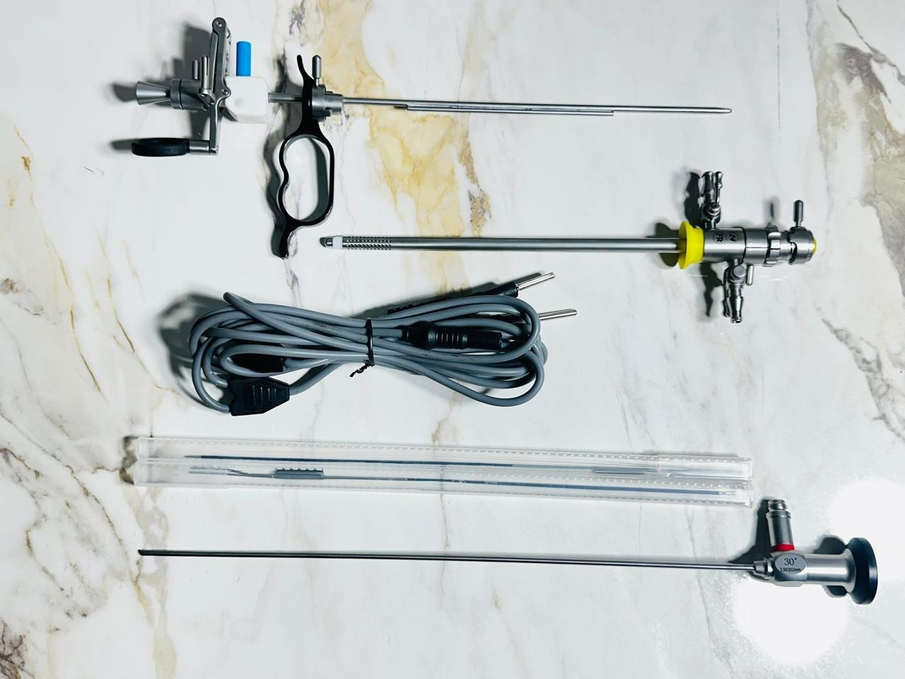 Bipolar Resectoscope Set Large, 22/24 Fr./Charr. with continuous flow And Loop