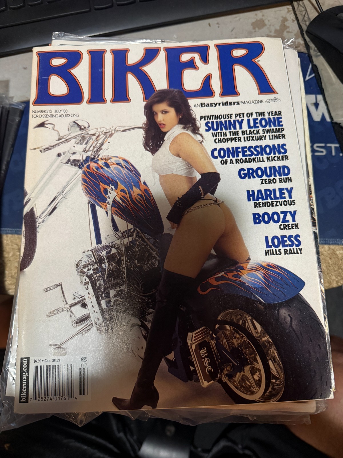 BIKER--AN EASYRIDERS MAGAZINE-----#212----JULY 2003