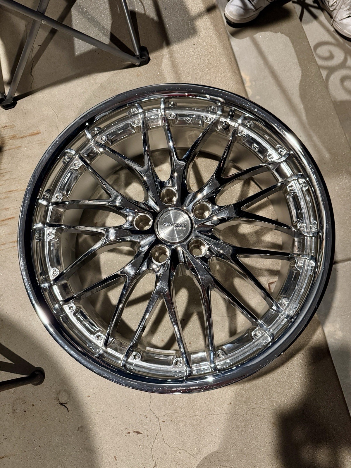 MRR Design GT1 Chrome Wheels 20x8.5 Front, 20x10 Rear, Staggered, Set of 4
