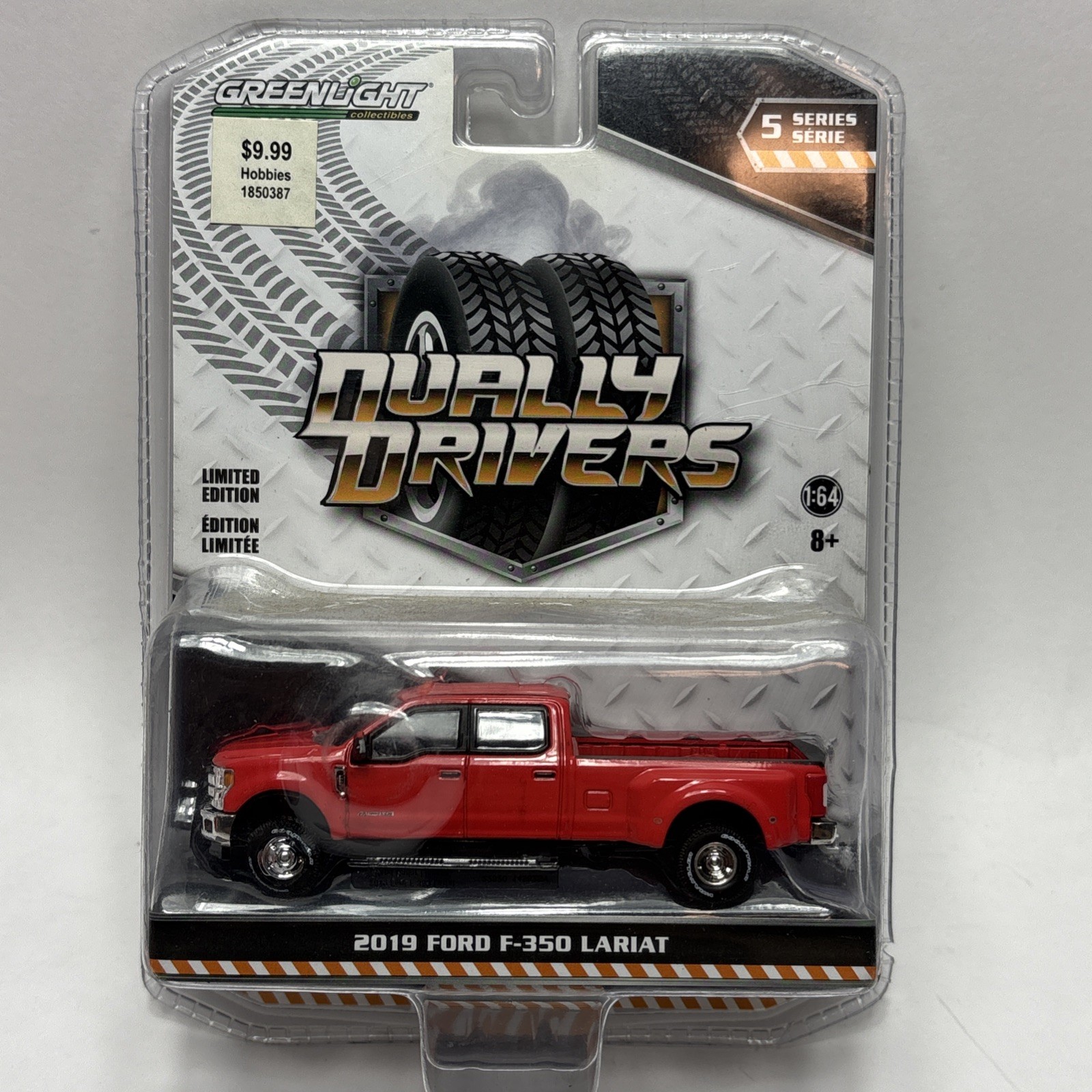 GREENLIGHT DUALLY DRIVERS SERIES 1 2019 FORD F-350 LARIAT DUALLY *Read Descrip. GREENLIGHT DUALLY DRIVERS SERIES 1 2019 FORD F-350 LARIAT DUALLY *Read Descrip.