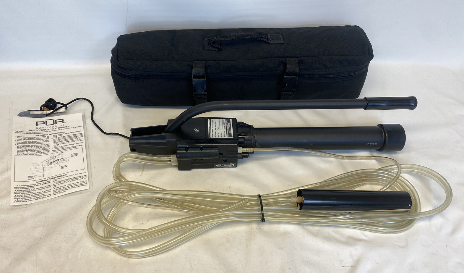 Pur Survivor 35 Military Grade Reverse Osmosis, Desalinator OBJ61/MROD-35-LA-1