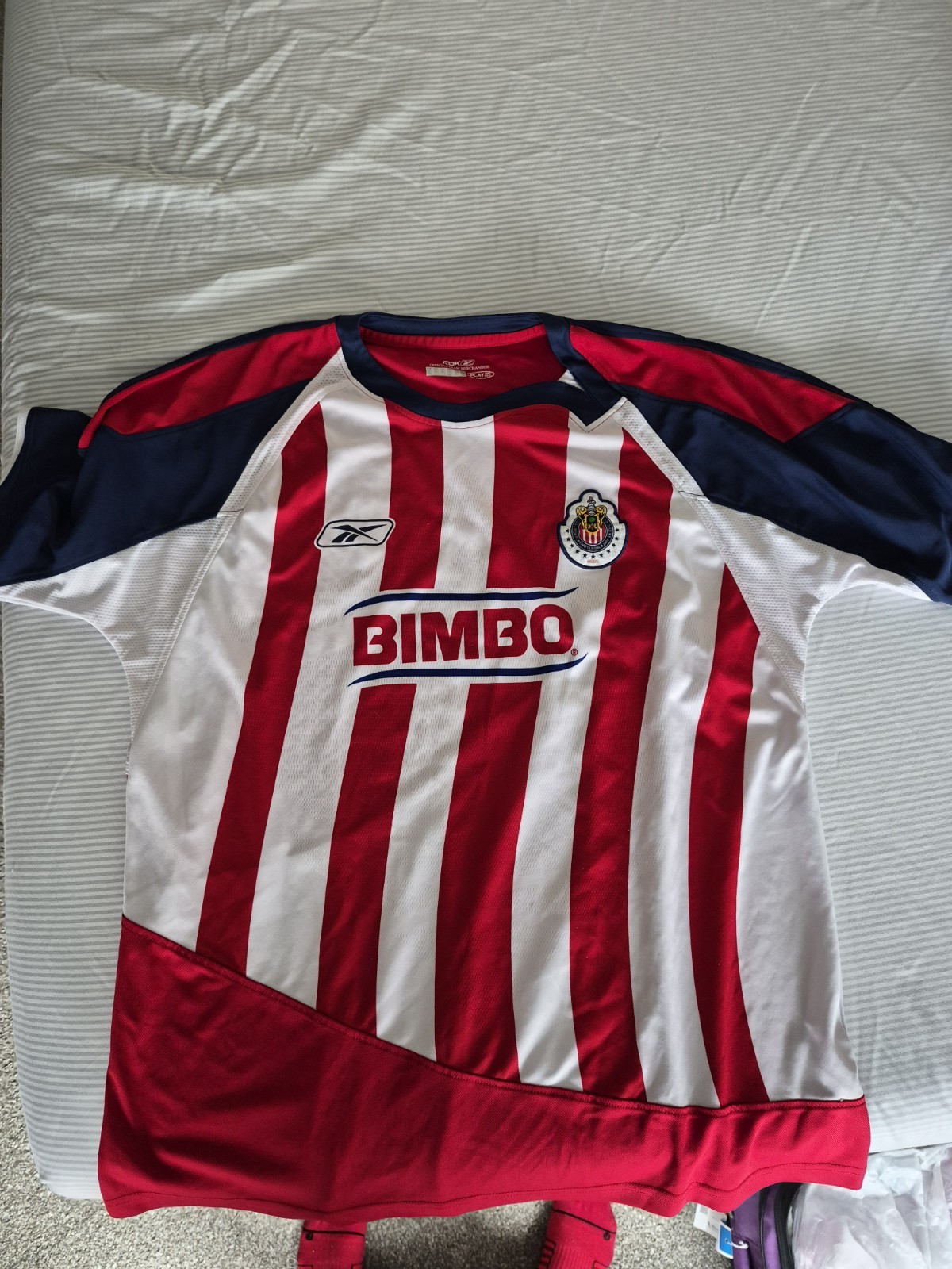 Chivas De Guadalajara Mens Xl Reebok Jersey 2008