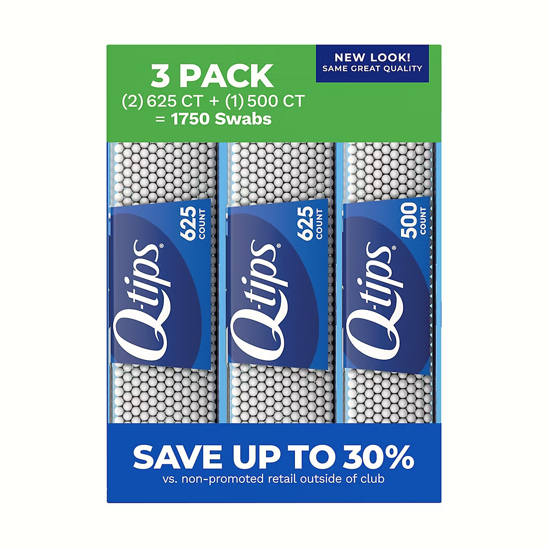 Q-Tips Cotton Swabs, 1750 ct. Q-Tips Cotton Swabs, 1750 ct.