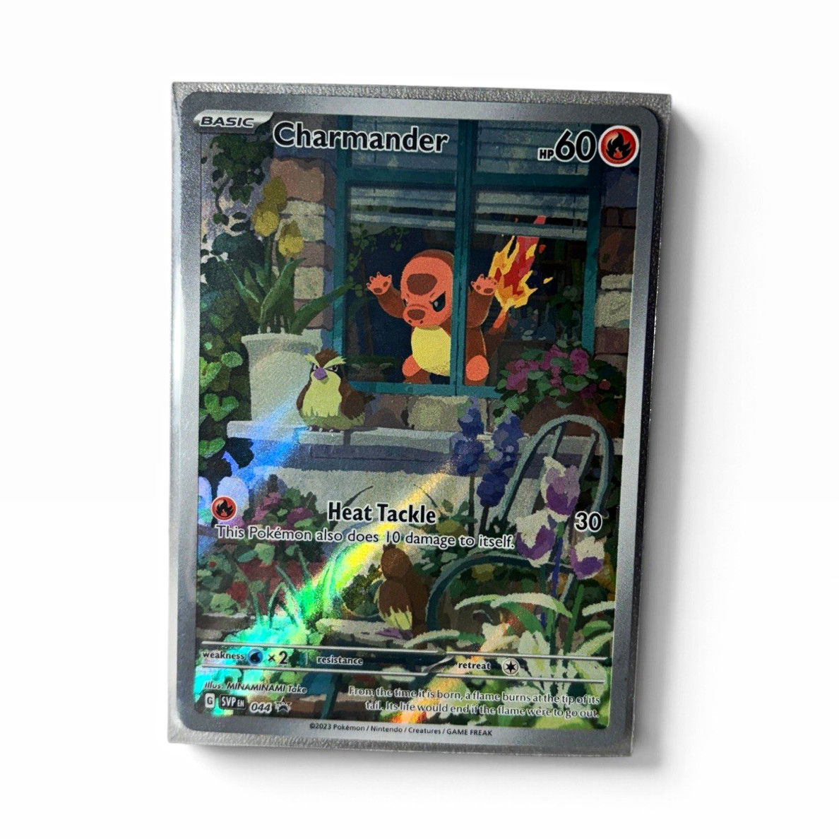 Pokemon TCG Charmander SVP 044 Scarlet & Violet Promo Holo Card 2023