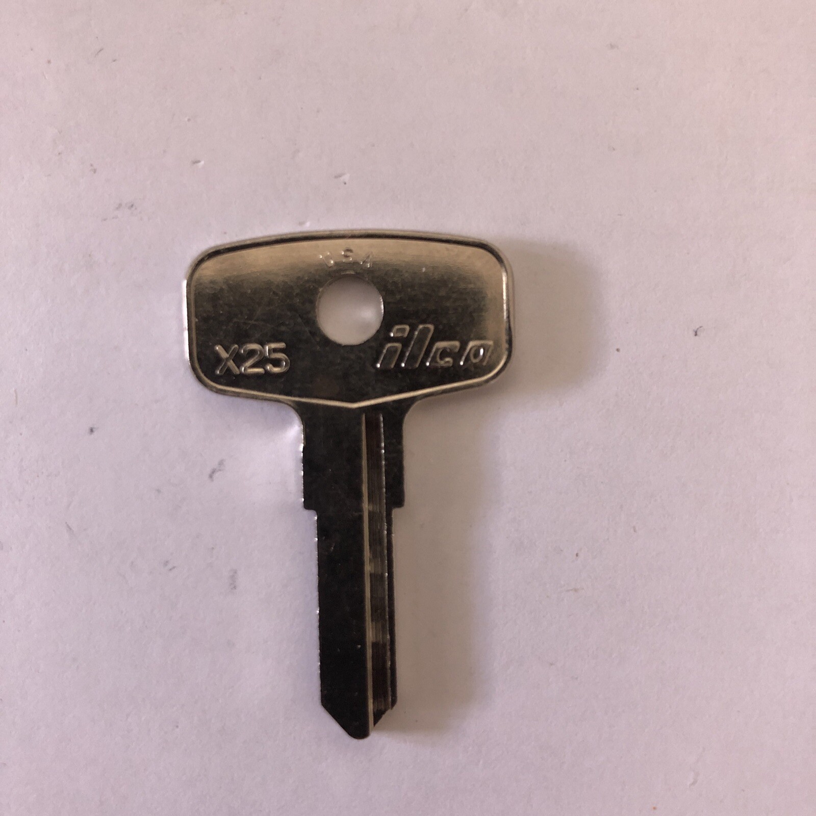 1PC ILco X25 Motorcycle Key Blank Uncut 1PC ILco X25 Motorcycle Key Blank Uncut