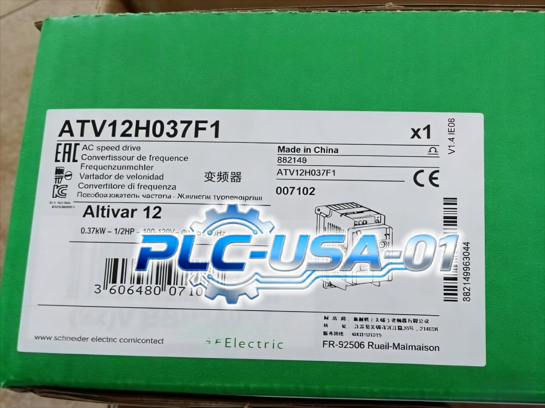 ATV12H037F1 1PCS New Schneider ATV12H037F1 Frequency Converter  Fast Delivery