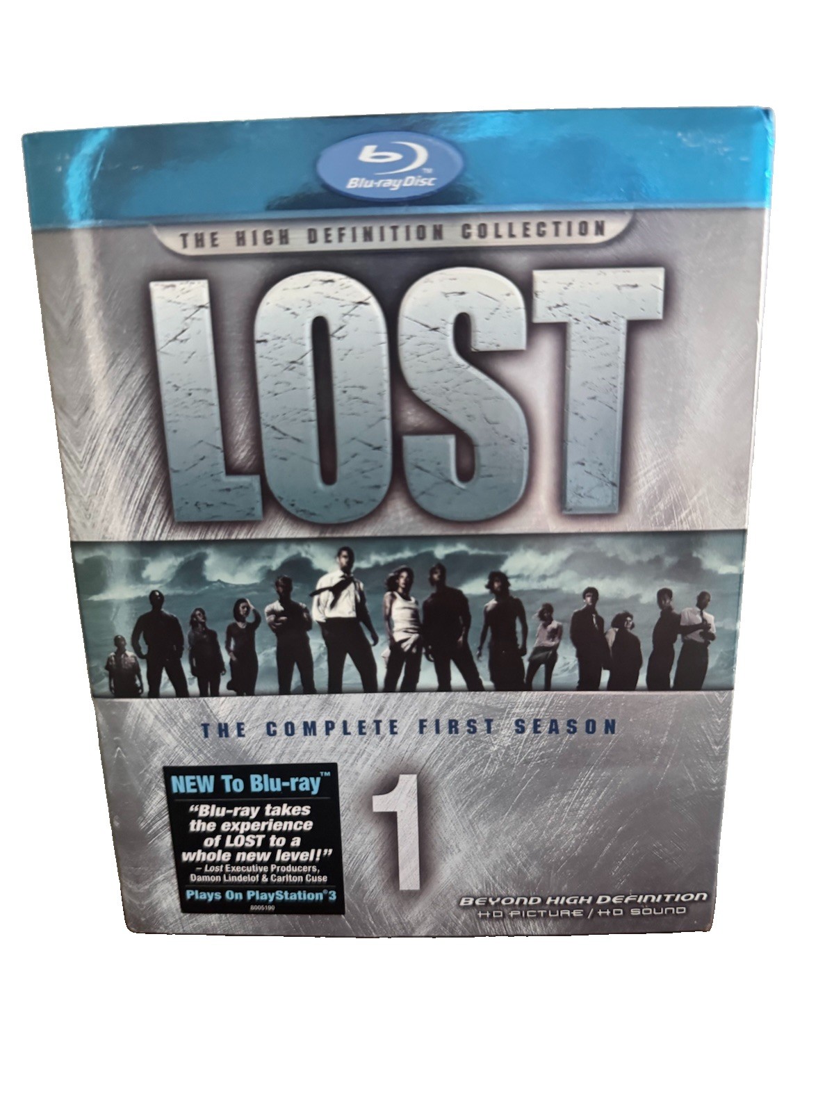 Lost TV Series 1st Season Blu-Ray 7 Disc w/Slipcover - New - Read Description