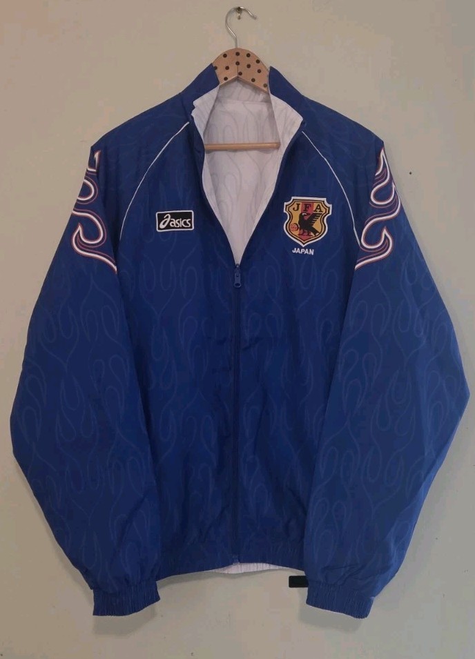 used Vintage Asics Japan Soccer Jacket Size L used Vintage Asics Japan Soccer Jacket Size L