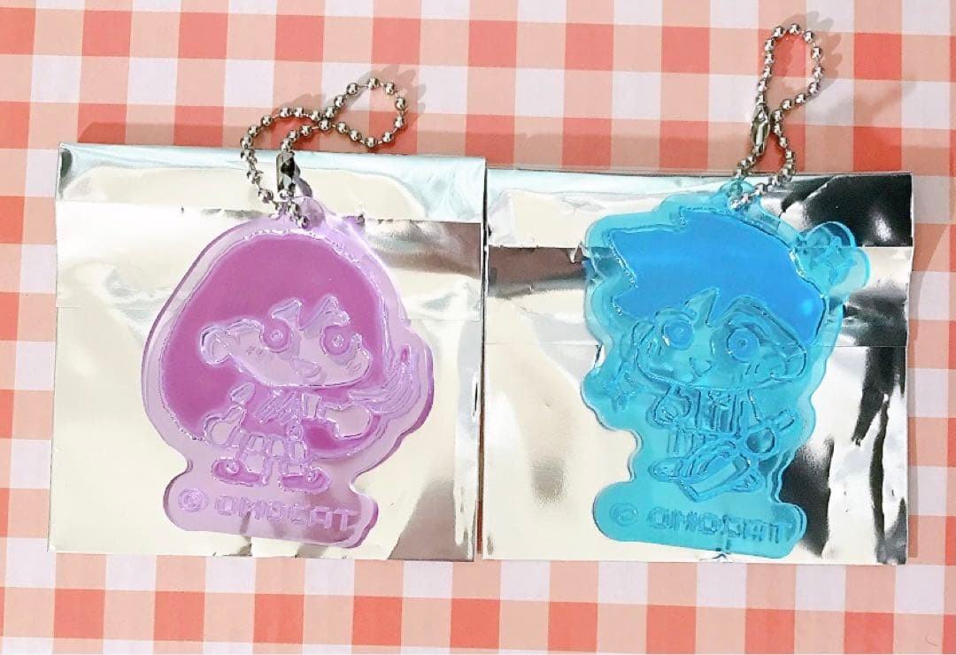 OMORI Exhibition Original Art Exhibition Reflective Keychain Mari Hero 2 s