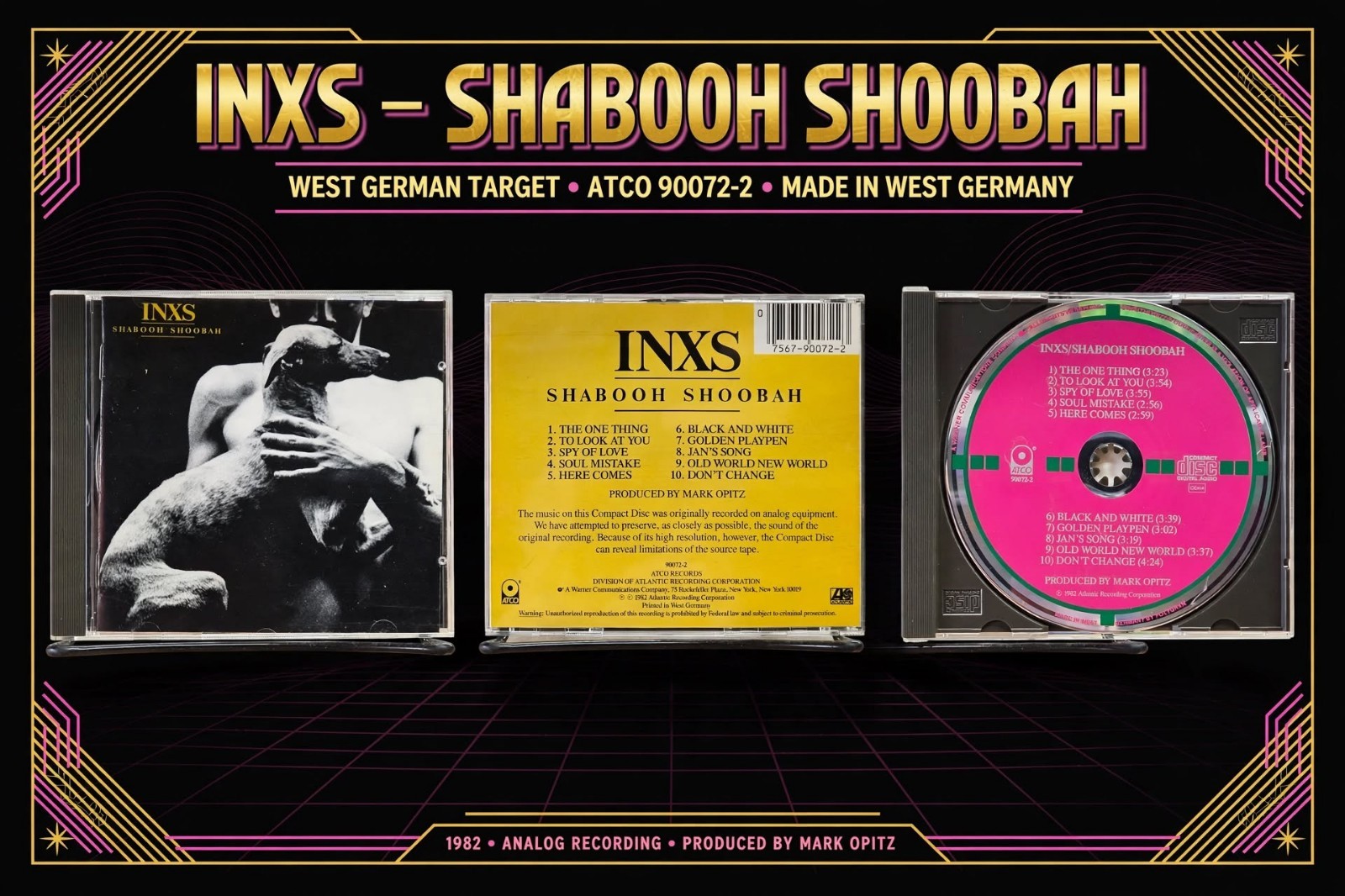 INXS – Shabooh Shoobah (West German \ INXS – Shabooh Shoobah (West German \