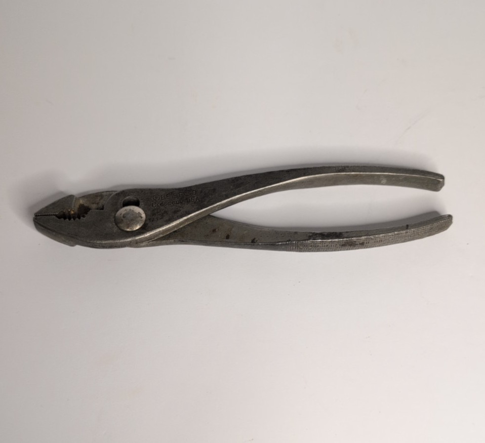 Vintage CEE TEE CO Crescent USA 8 inch Slip Joint Pliers