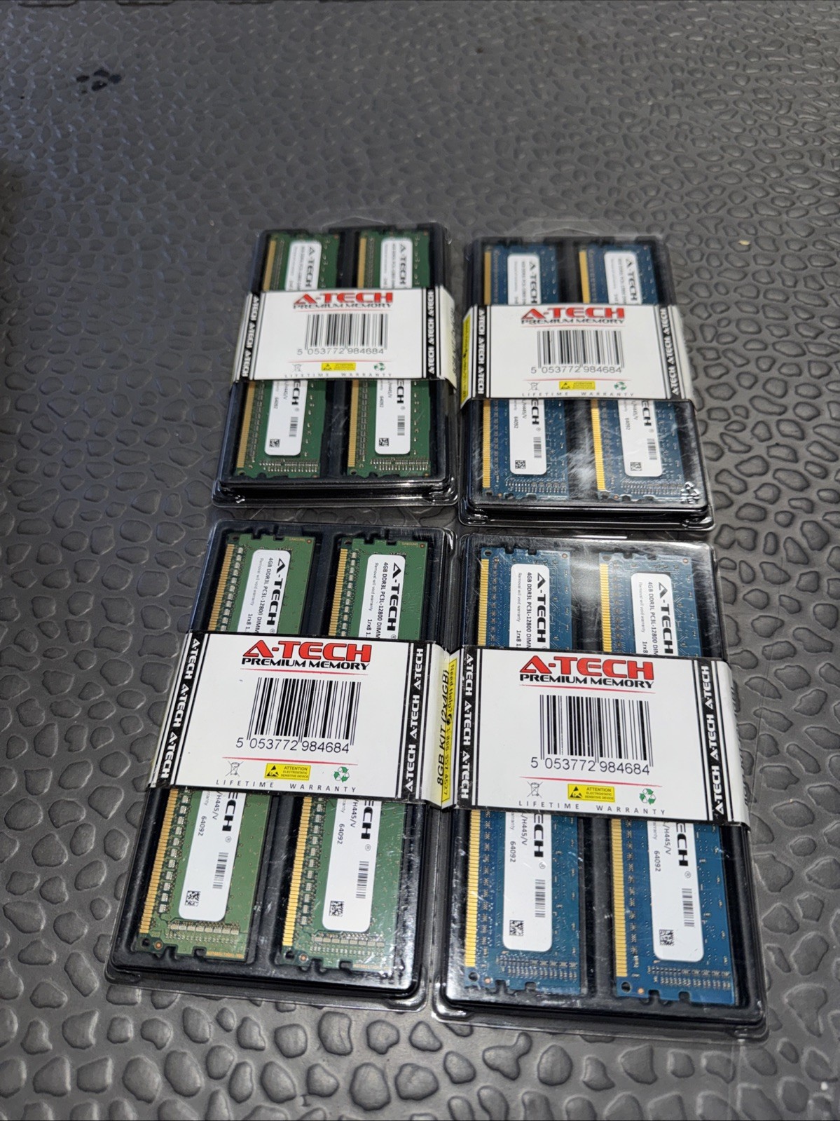 A-Tech Premium Memory 8GB DDR3L 1600MHz PCL3-12800 1Rx8 1.35V Non-ECC (lot 4) A-Tech Premium Memory 8GB DDR3L 1600MHz PCL3-12800 1Rx8 1.35V Non-ECC (lot 4)