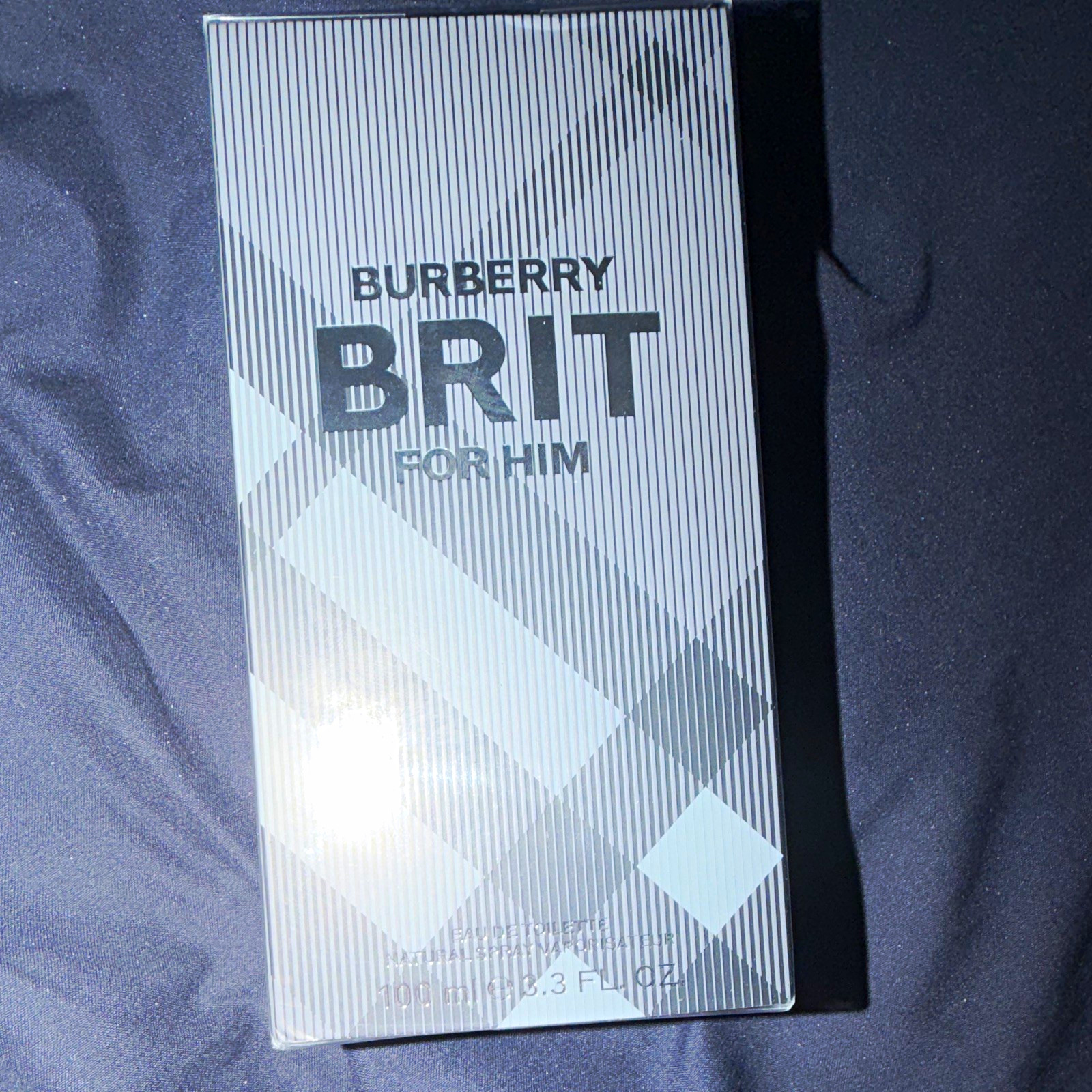 Burberry Brit for Him Eau de Toilette Spray, Regular Size 3.3 fl oz Bergamot Burberry Brit for Him Eau de Toilette Spray, Regular Size 3.3 fl oz Bergamot