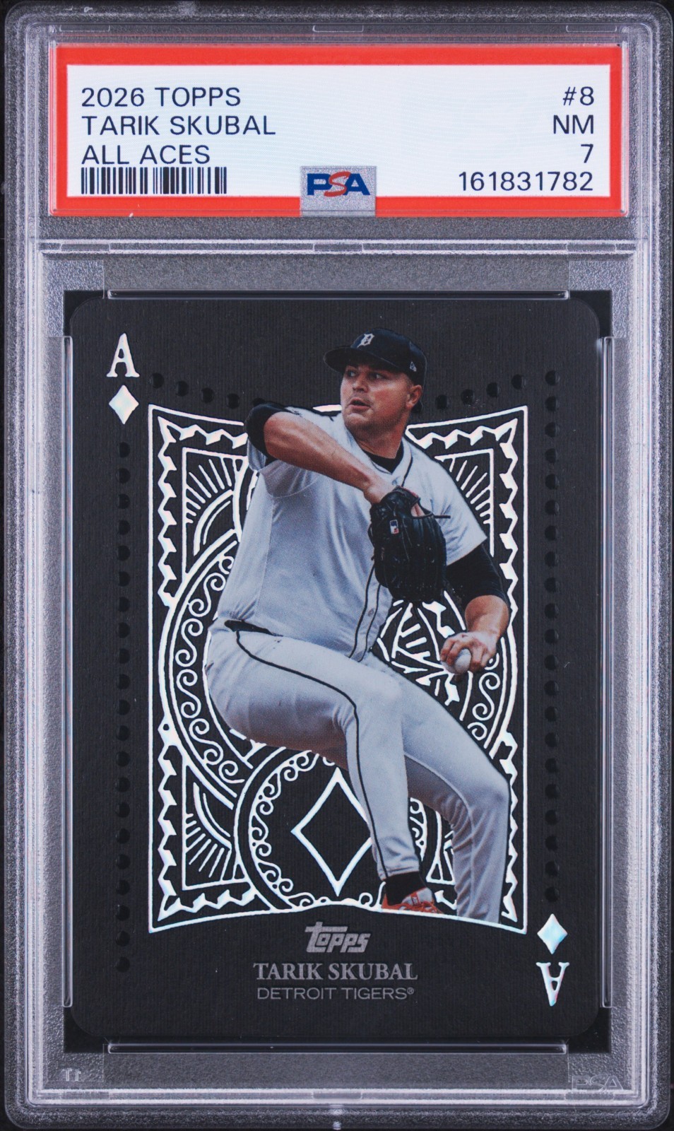 2026 Topps Series 1 - All Aces Tarik Skubal #AA-8 - PSA 7