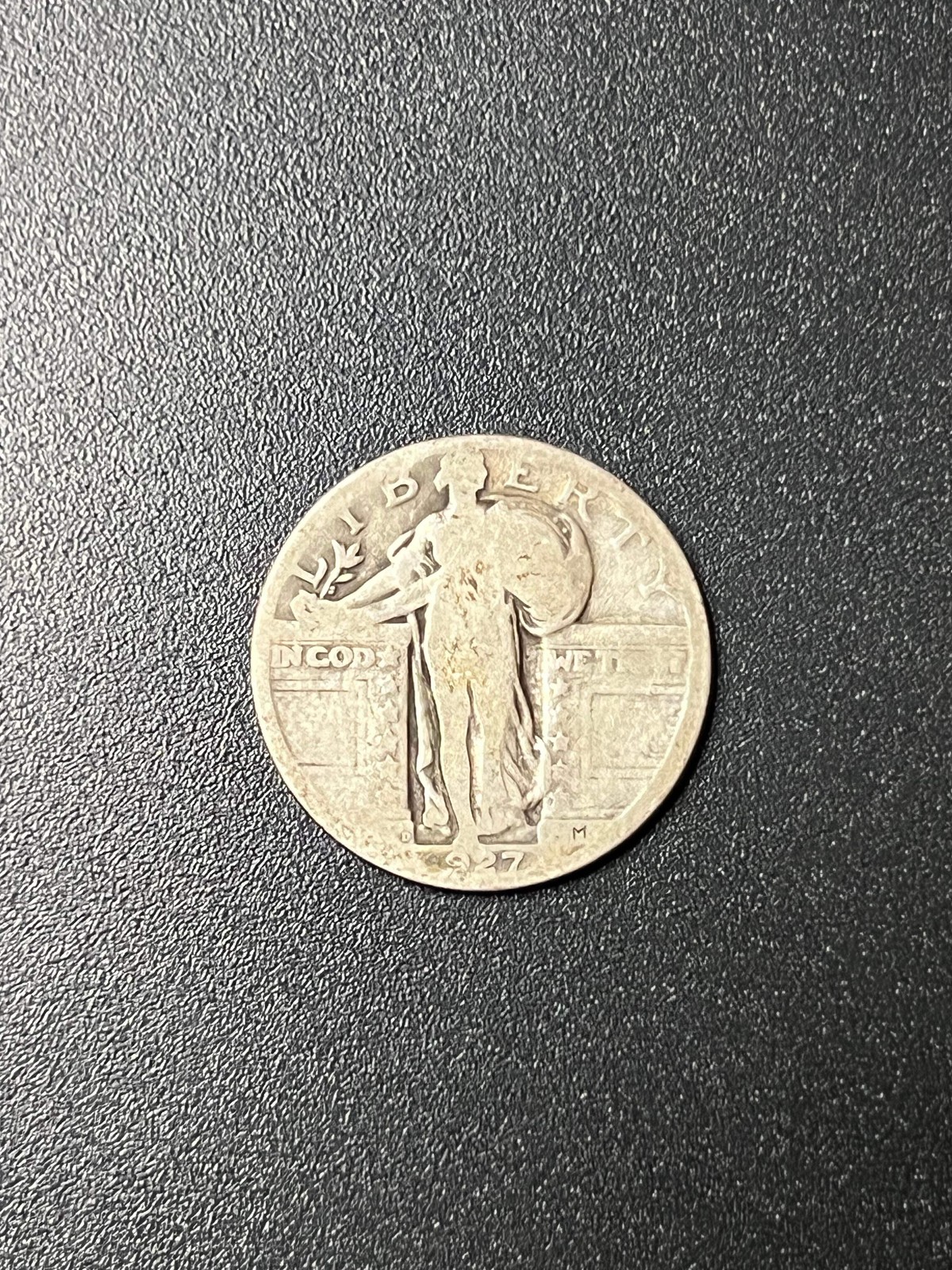 1927 Standing Liberty Silver Quarter (90% Silver Classic Type Coin)