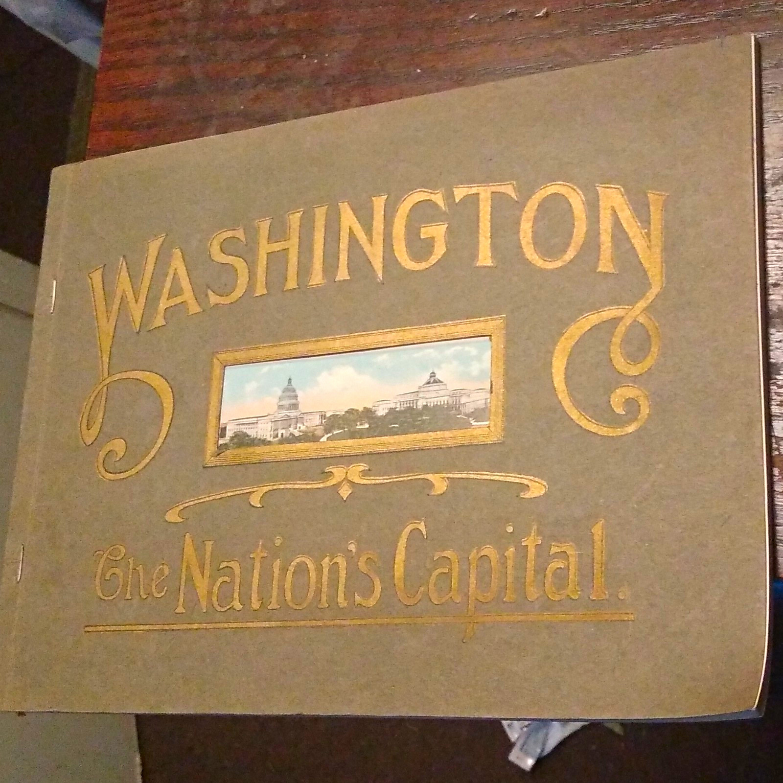 Washington: The Nation\'s Capital Paperback Picture Book Travel Circa 1920\'s.