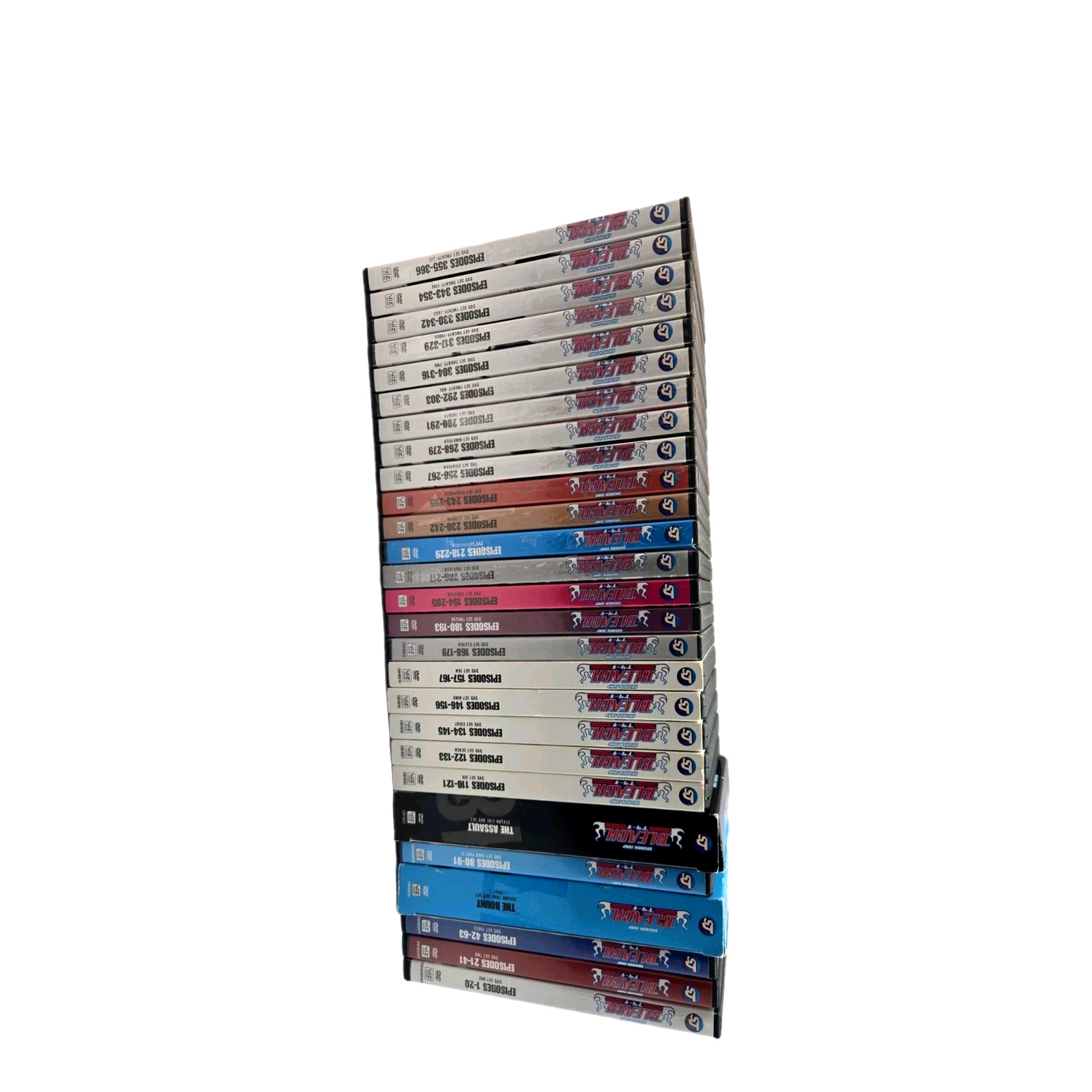 Bleach Complete DVD Collection Episodes 1-366 VIZ Media Shonen Jump Anime
