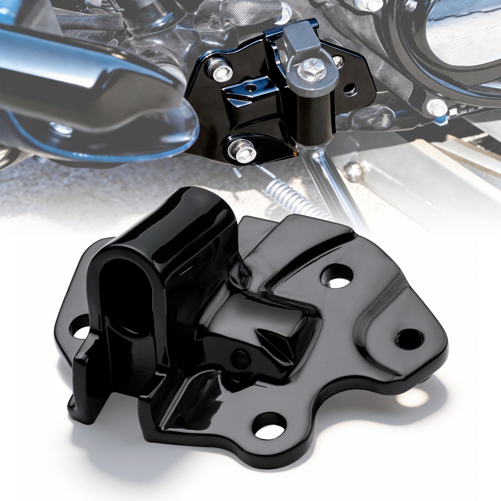Road Street Glide Kickstand Mounting Bracket for Harley Touring 2007-2023