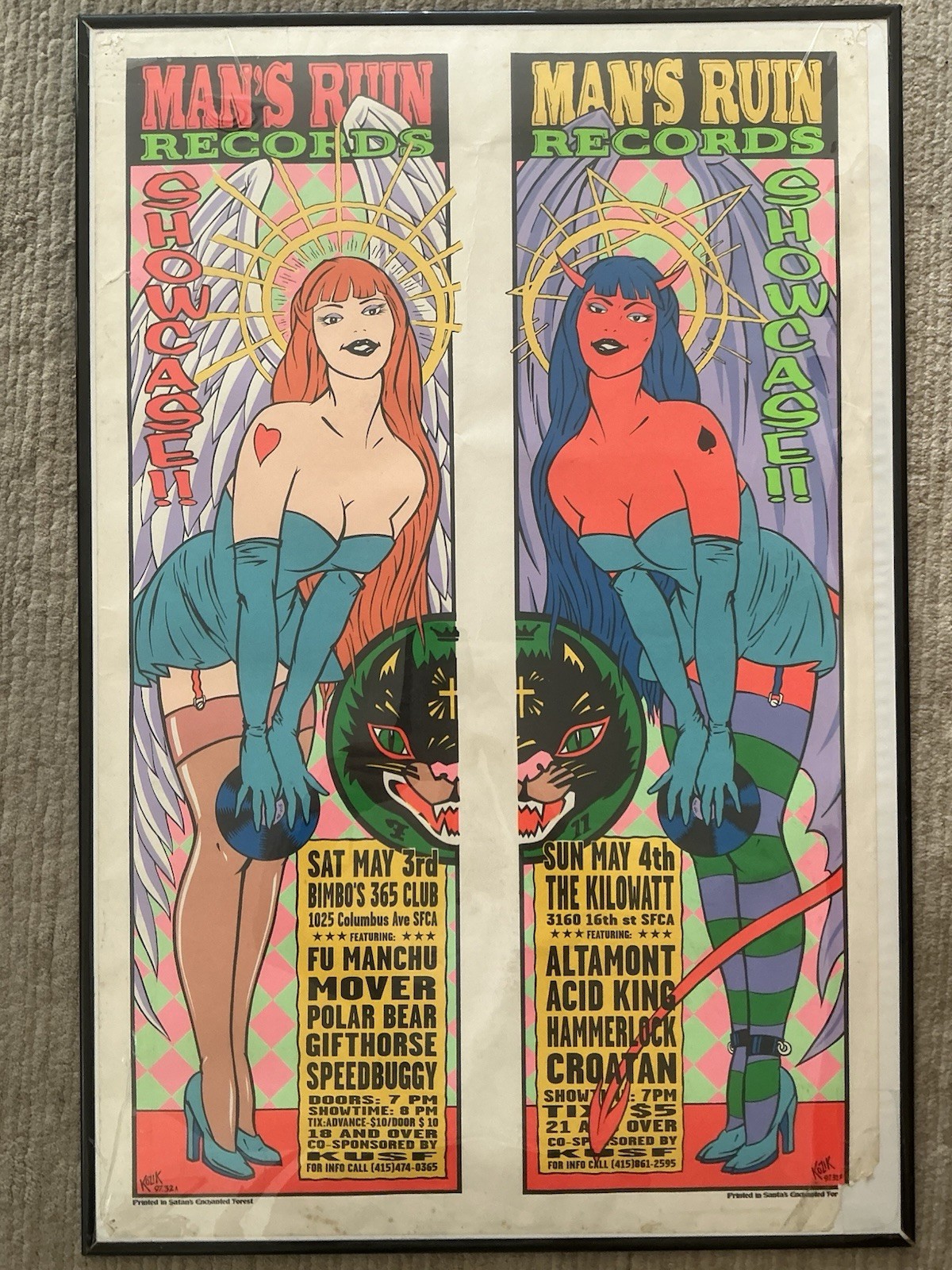 Frank Kozik “Mans Ruins Records Frank Kozik “Mans Ruins Records