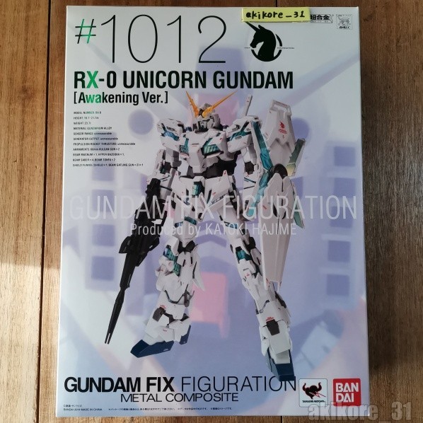 Gundam Fix Figuration Metal Composite Unicorn Gundam #1012 RX-0 Awakening