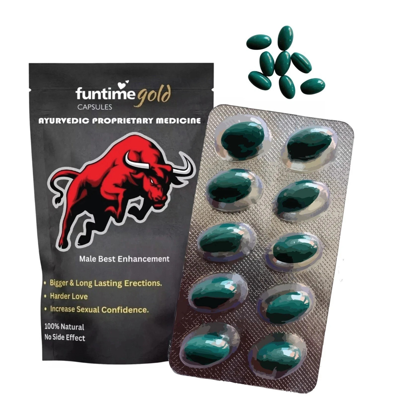 New 30 Male Enhancement Power Stamina Rock Hard Performance Pills 100% Herbal.