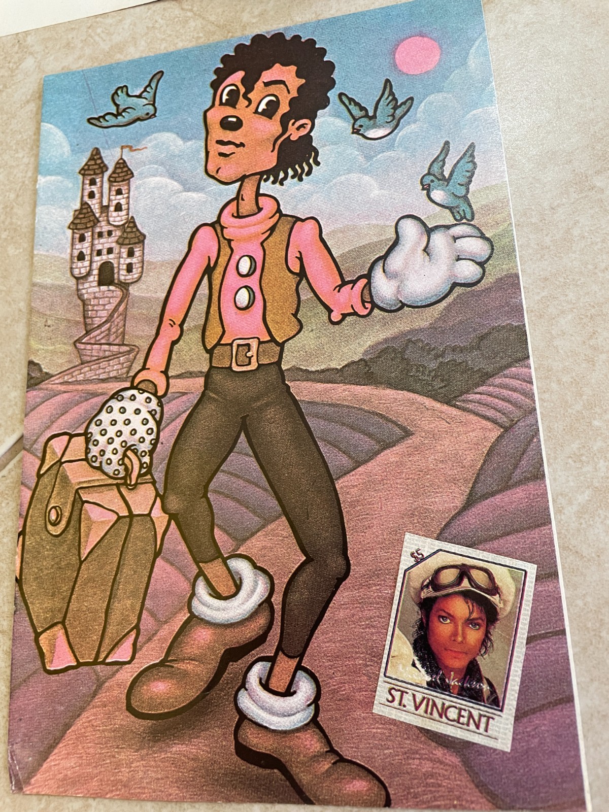 Vintage Michael Jackson Cassette, Posters Lot 30+ & Greek Promo Booklet Fan Club
