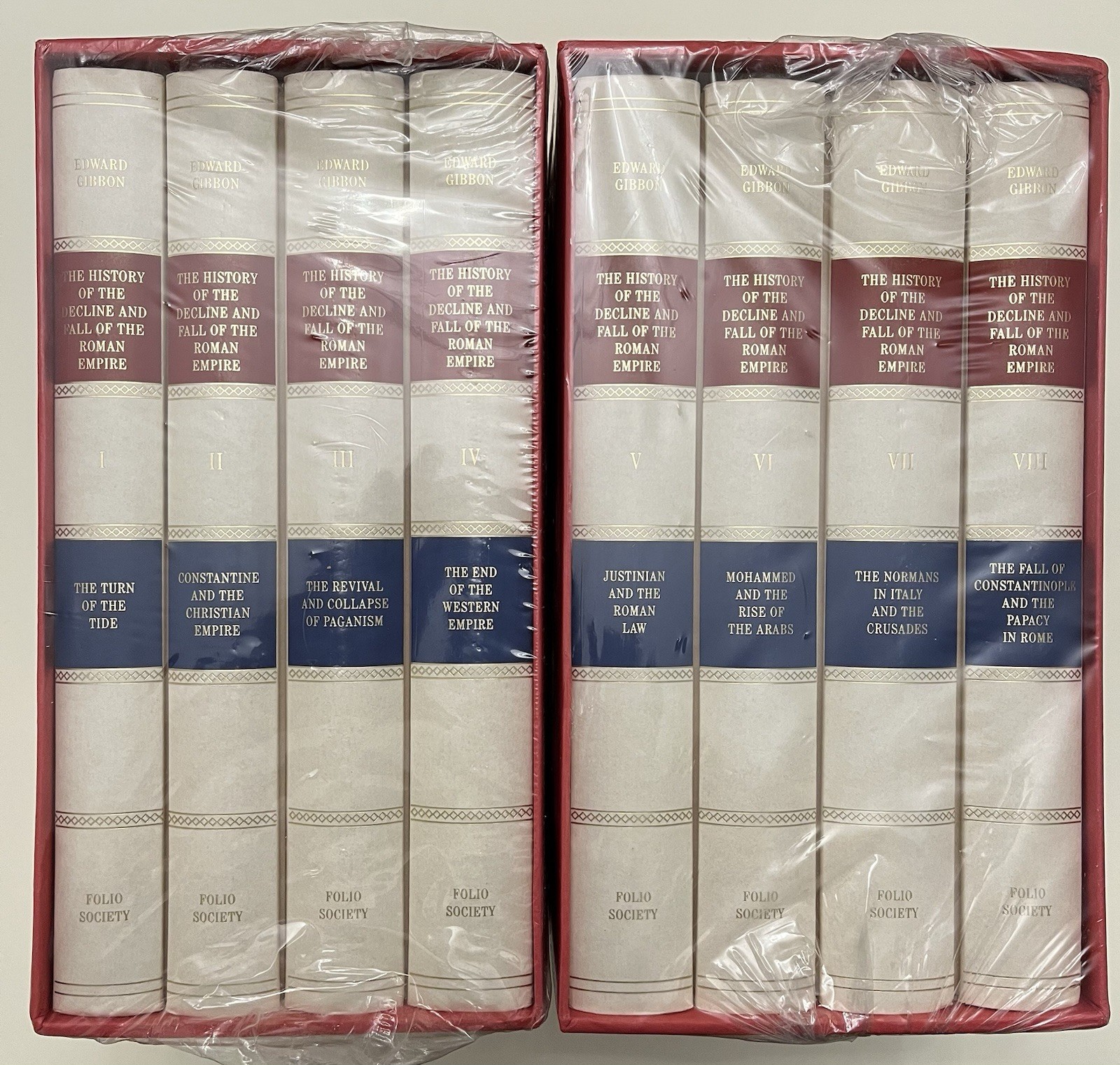 Folio Society - Gibbon - The Decline and Fall of the Roman Empire NEW And Sealed
