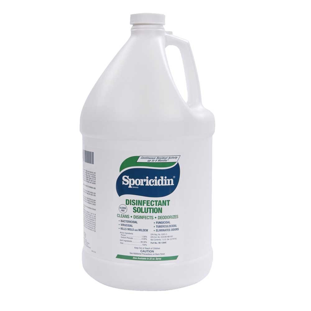 Contec Sporicidin 100797256030058, RE-1284F, Disinfectant Solution Phenolic base