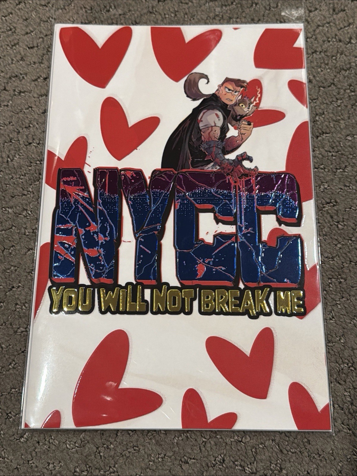 NYCC 2026 DUNGEON CRAWLER CARL #0 BRETT BEAN  FOIL BOXER EMBOSSED